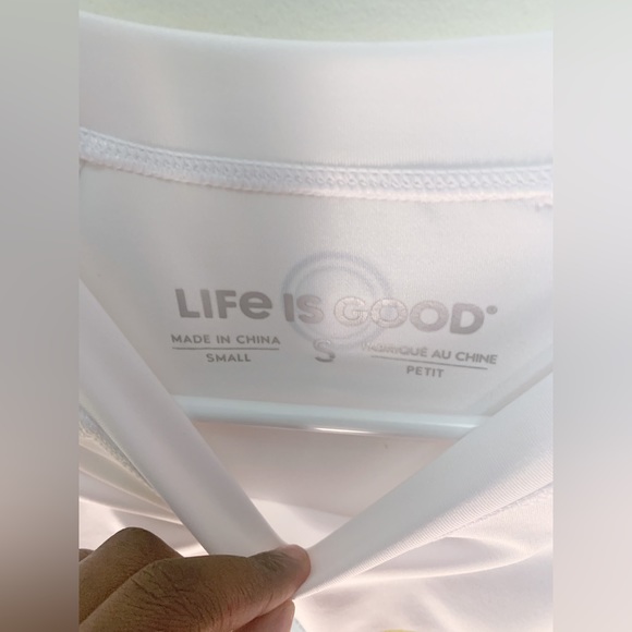 Life Is Good “Good Vibes” Long Sleeve Crew Neck - Picture 3 of 5